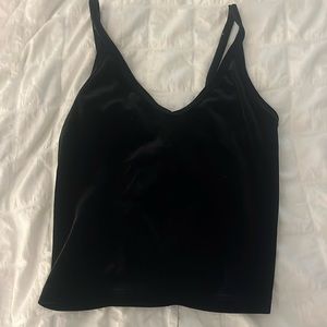 brandy melville velvety top